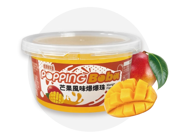 Mango Popping Boba