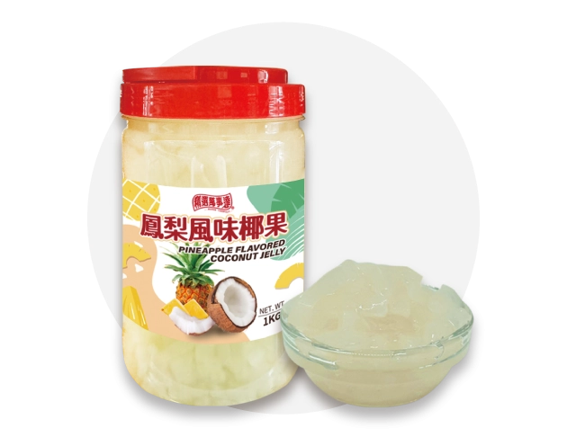 Pineapple Flavor Coconut Jelly